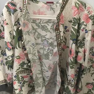 Floral cardigan